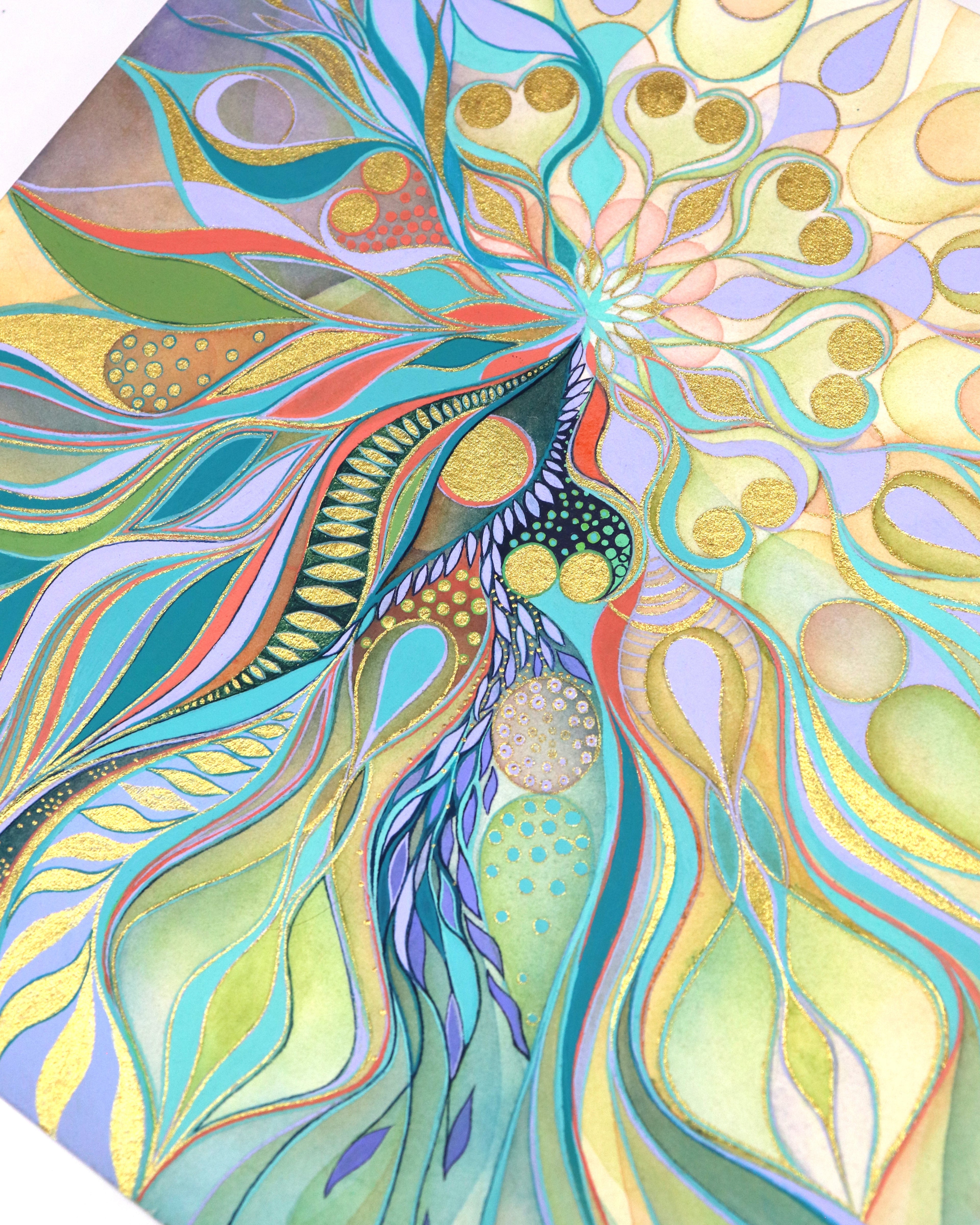 Flowering of the Divine | Original Painting