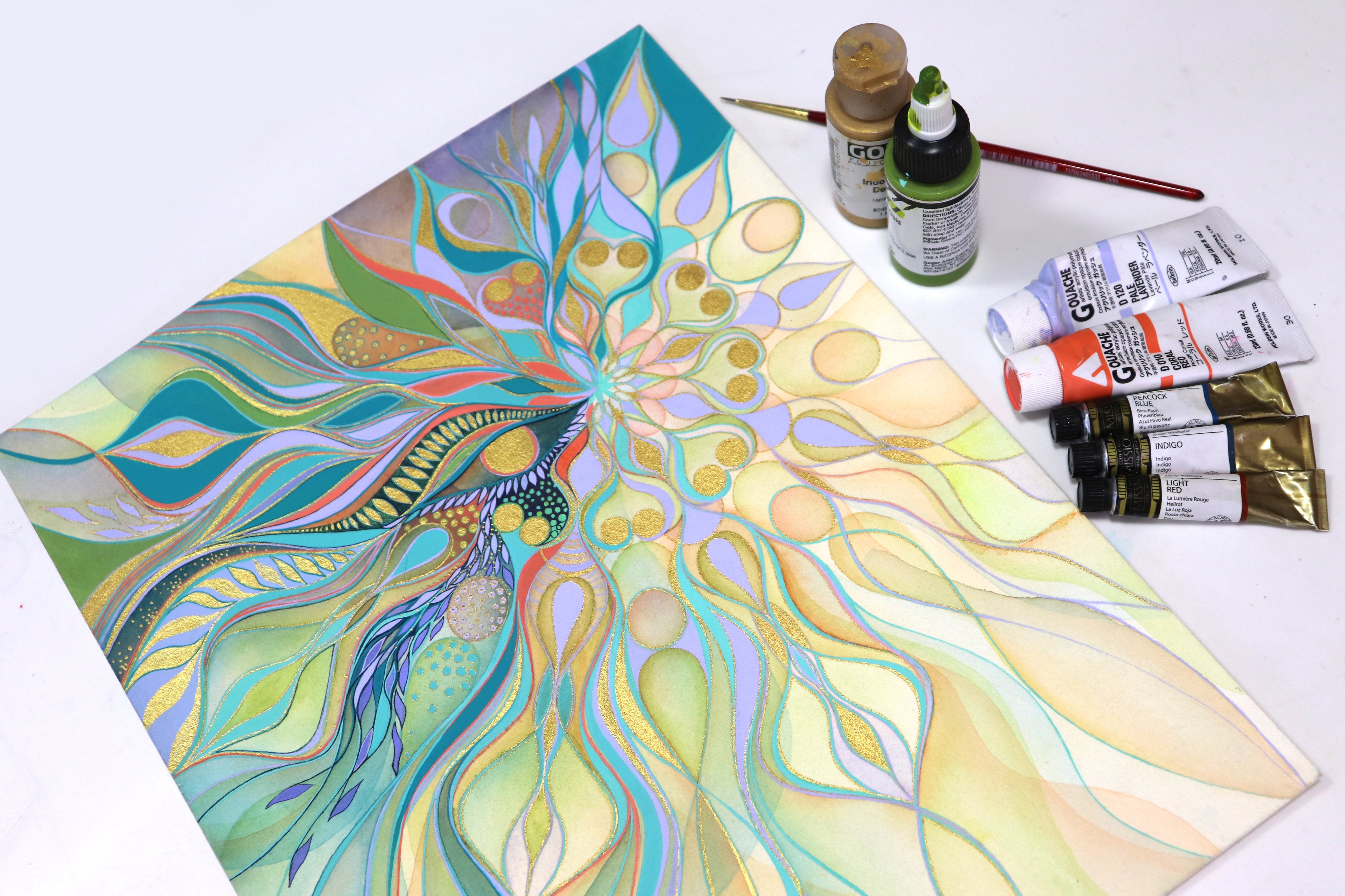 Flowering of the Divine | Original Painting