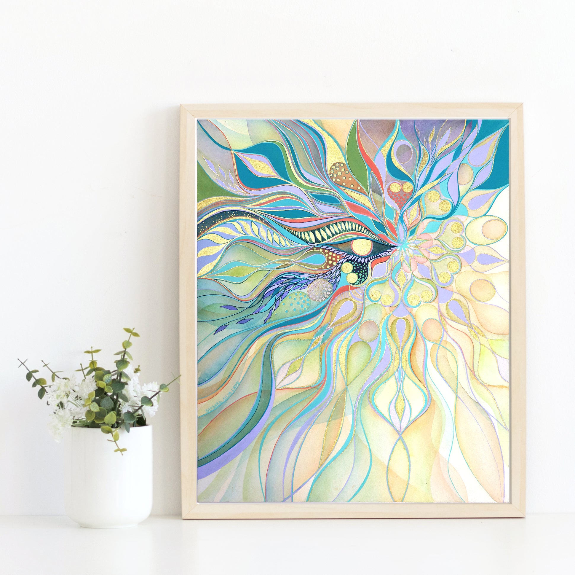 Flowering of the Divine | Original Painting